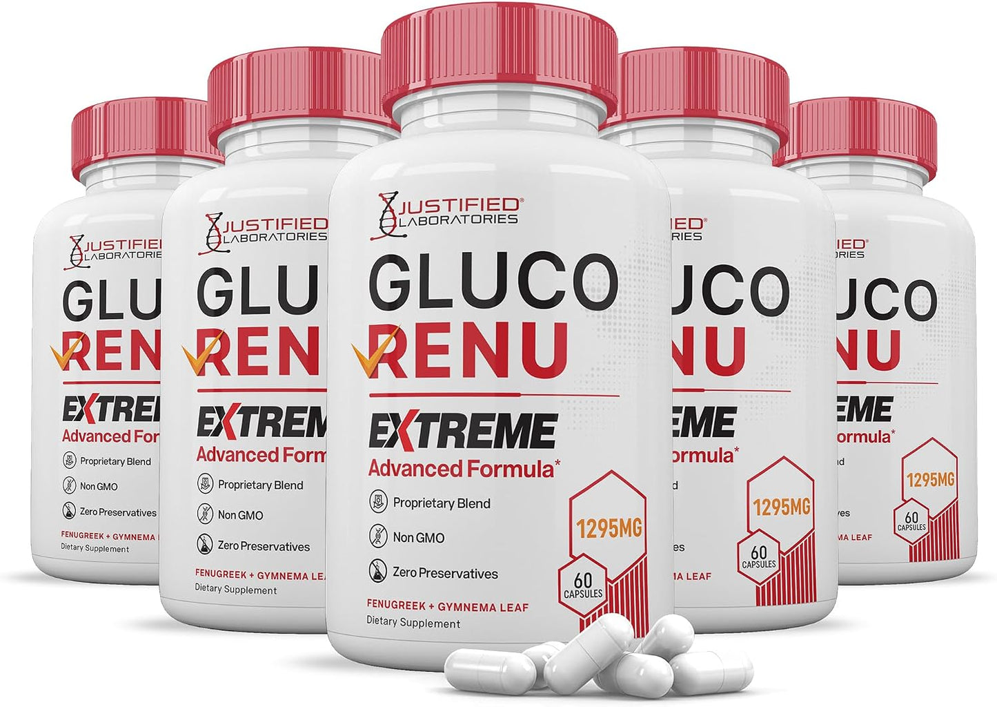 Gluco Renu Extreme - Glucose Support Capsules with Turmeric, Berberine & Resveratrol (60 Capsules) - görsel 8