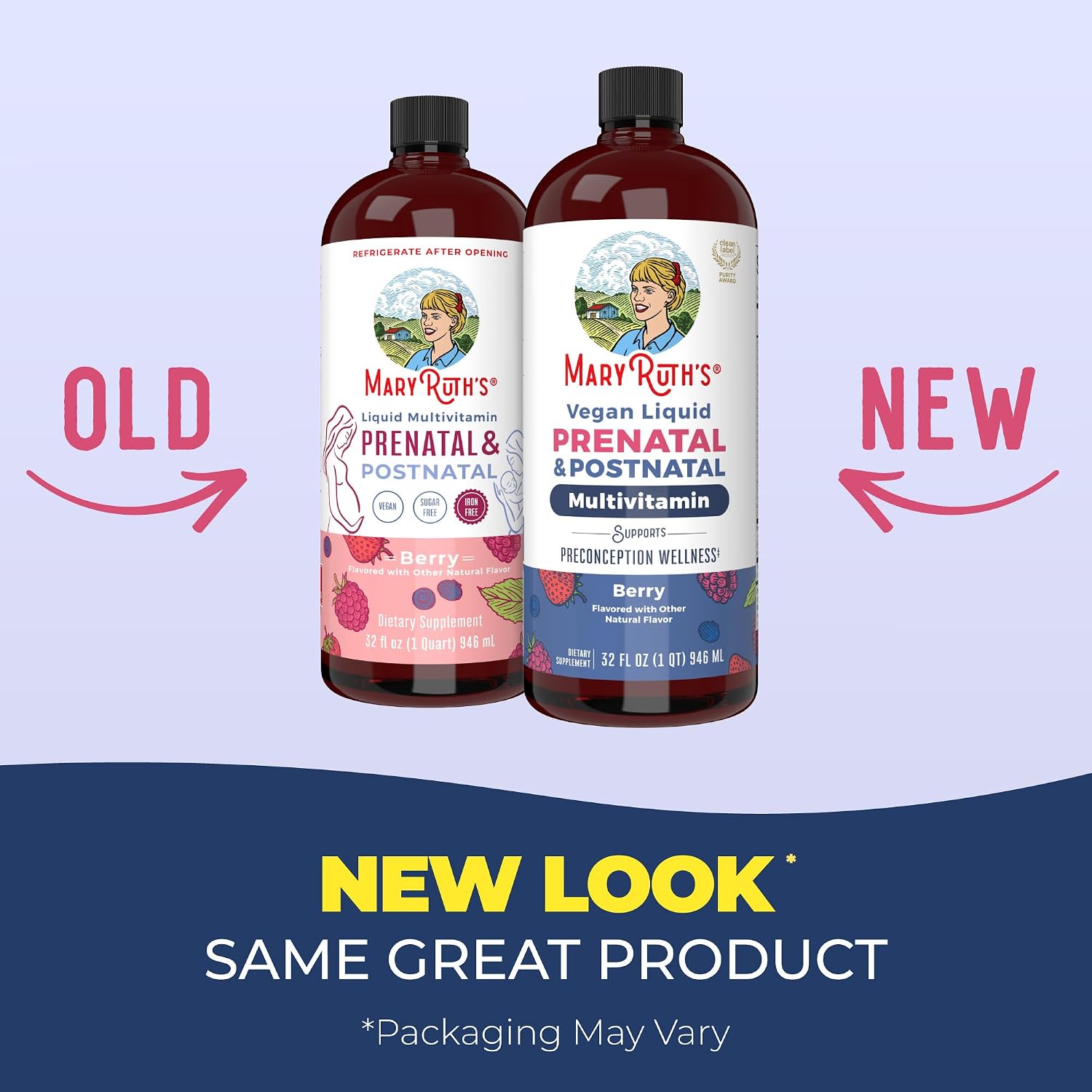 MaryRuth's Prenatal & Postnatal Liquid Multivitamin – 946 ml - görsel 3