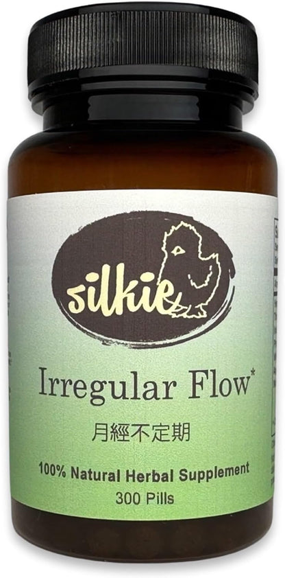 Silkie Excessive Flow Supplement – Hormonal Balance Support, Regulates Your Cycle, Boosts Energy + Wellbeing, 300 Count