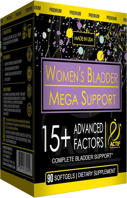 Actif Women's Bladder Mega Support - 120 Capsules