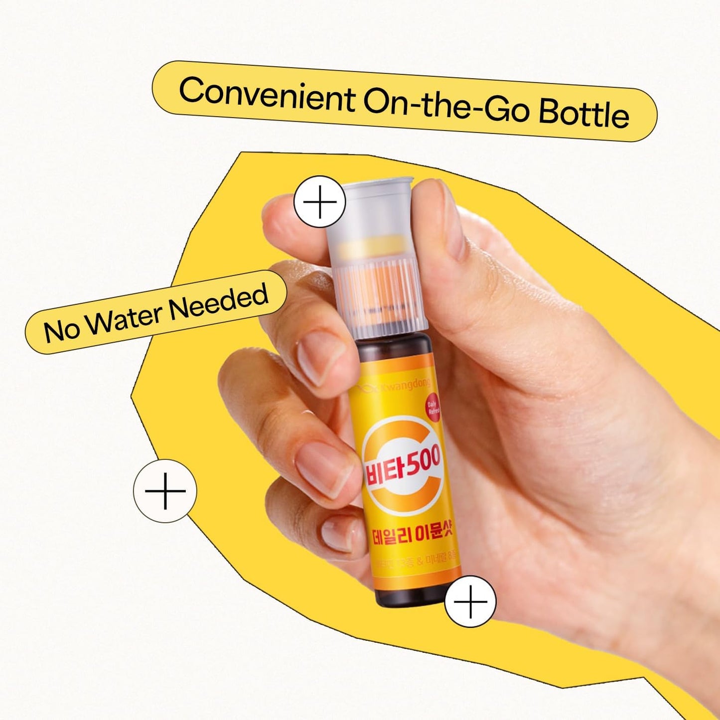 KWANGDONG Vita500 Daily Immune Support Shot - 13 Vitamins & 8 Minerals, 7 Bottles - görsel 9
