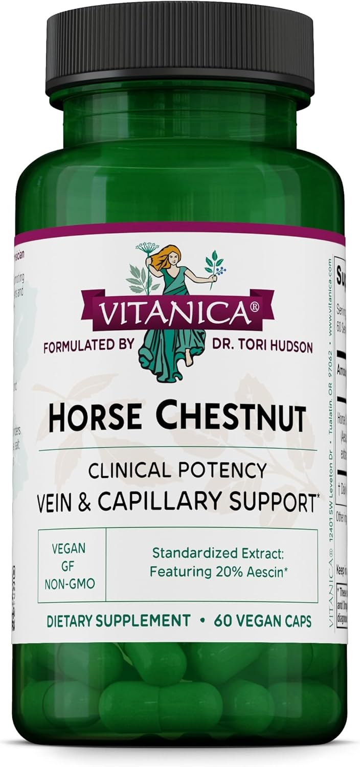 Vitanica Horse Chestnut - Vein Health Support Supplement - görsel 8