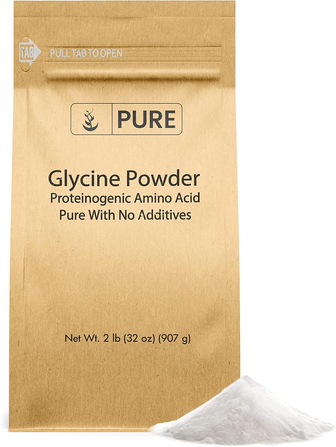 Pure Original Ingredients Glycine Powder (227g) - Non-GMO, Non-Essential Amino Acid - görsel 3