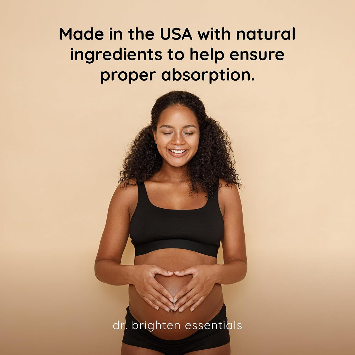 Dr. Brighten Prenatal Plus - Active B Vitamins, Minerals & Antioxidants - görsel 5