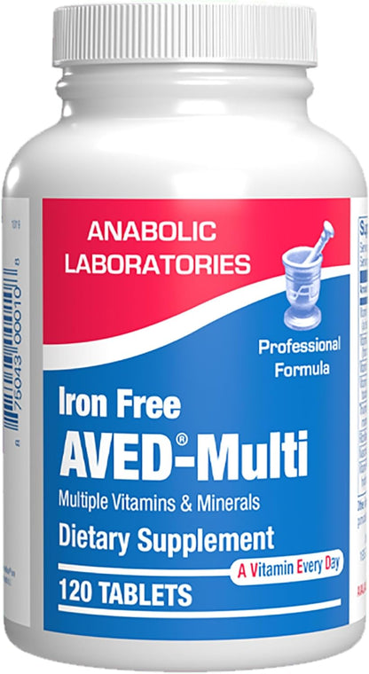 Iron-Free Daily Multivitamin for Men and Women, 120 Tablets