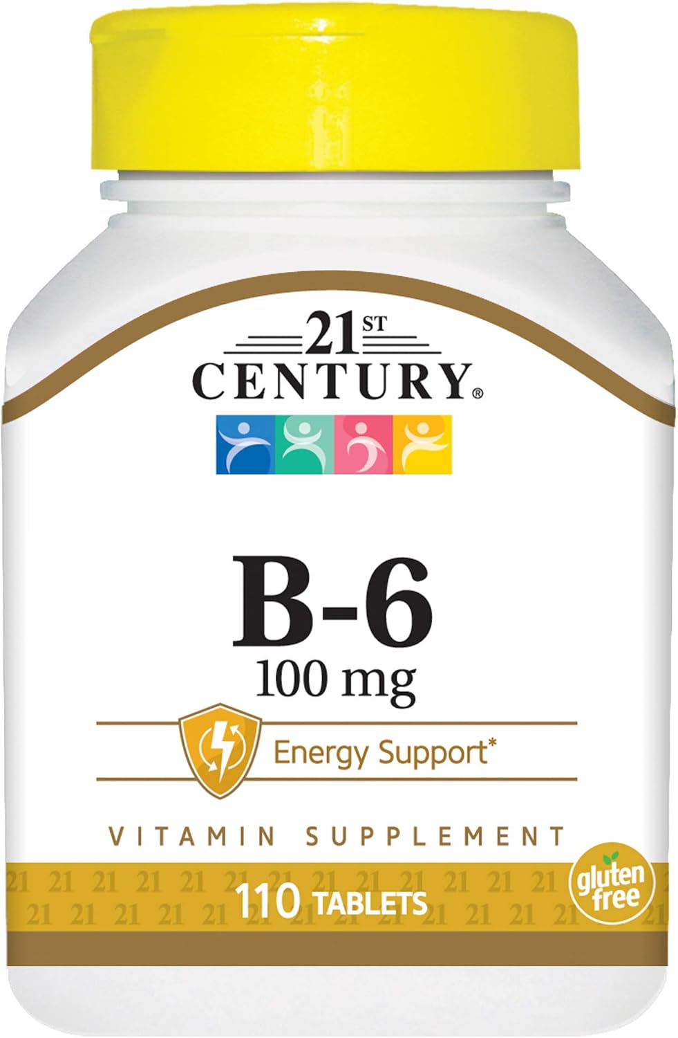 21st Century Vitamin B-6 100 mg, 110 Tablets - görsel 2