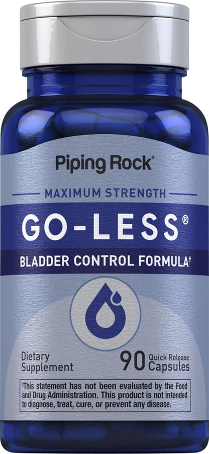 Piping Rock Bladder Control Capsules for Women and Men, 90 Capsules