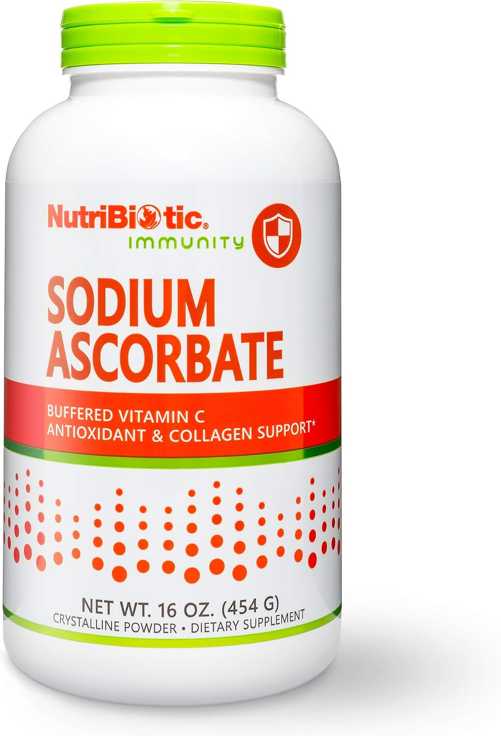 NutriBiotic Sodium Ascorbate Buffered Vitamin C Powder, 16 oz - görsel 1