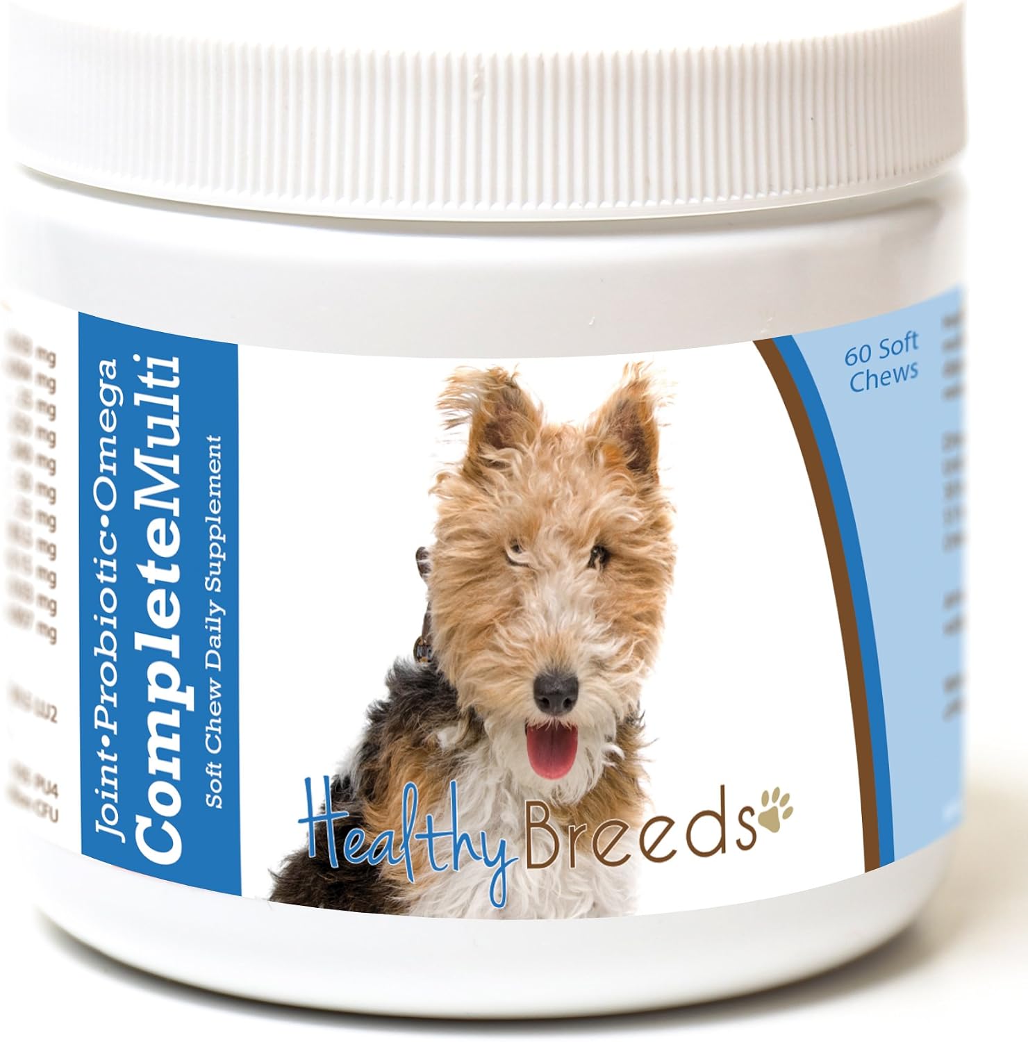 Healthy Breeds Wire Fox Terrier All in One Multivitamin Soft Chew 60 Count - görsel 1