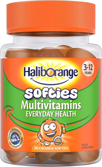 Haliborange Orange Multivitamin Softies for Children - 30 Count