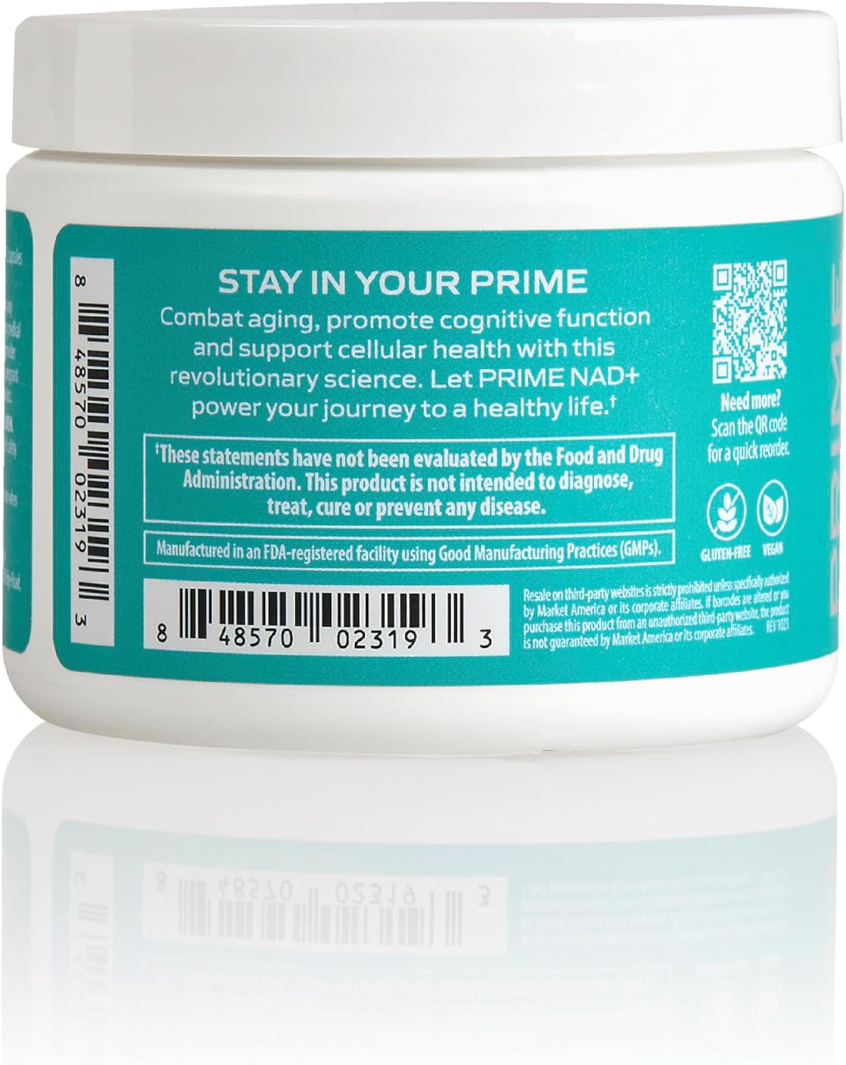 Premium Anti-Ageing Nutraceuticals NAD+ – Nicotinamide Riboside & Pterostilbene Supplement for Cellular Energy, Healthy Ageing & Vitality, Vegan, Gluten-Free, 30 Servings - görsel 6