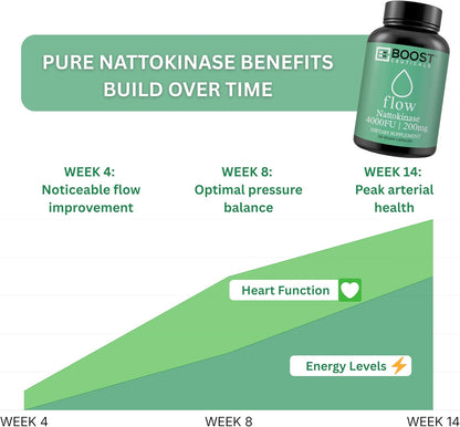 BoostCeuticals Nattokinase 4000 FU - 100 Vegan Capsules