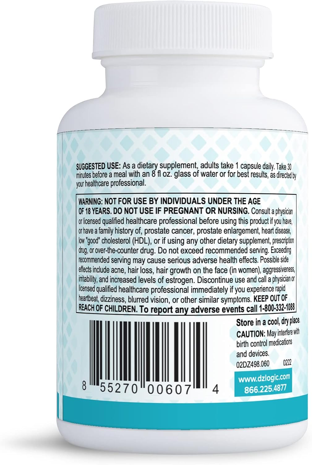 Dr. Dzugan's Advanced DHEA Formula - 10 mg, 60 Capsules - Gluten-free, GMP Certified - görsel 3