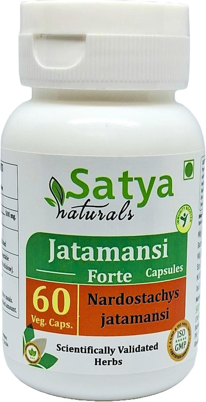 Jatamansi Forte Capsules 500mg - 60 Veg Caps