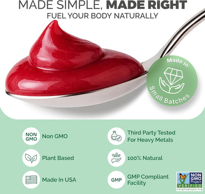 Wildcrafted Irish Sea Moss Gel, Mixed Berry - 1 Jar