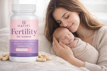 Natifi Conception Antenatal Vitamins (2 Bottles) - Pre Pregnancy Multivitamin with Myo Inositol & Folic Acid – Image 9