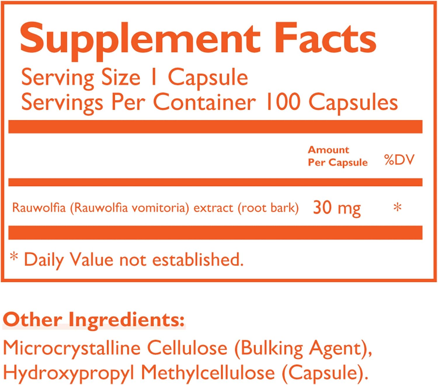 Beljanski® Products - Rovol V® Dietary Supplement - Rauwolfia Vomitoria Extract - 100 Capsules - görsel 2
