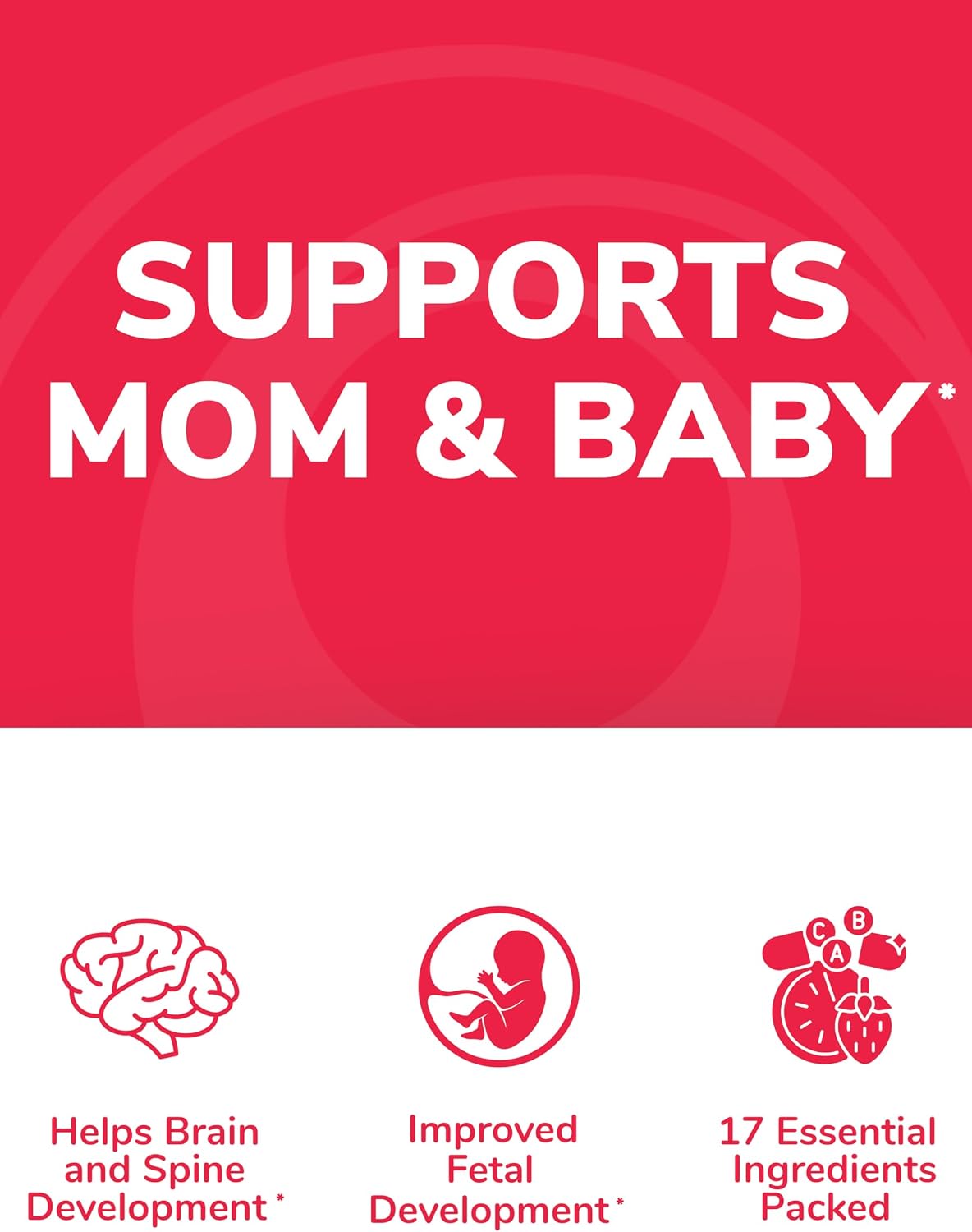 Lunakai 17-in-1 Prenatal Vitamins & Vitamin D3 Gummies Bundle - görsel 8
