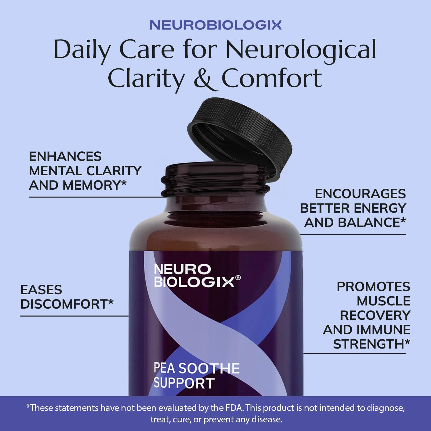 Neurobiologix Pea Soothe Support – PEA & Resveratrol Formula, 90 Vegan Capsules - görsel 7
