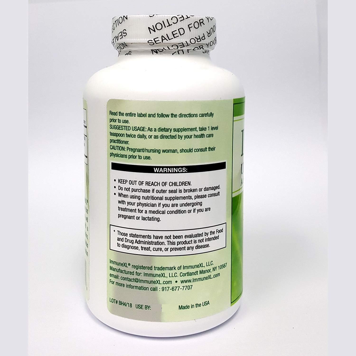 ImmuneXL Ultra Plus Powder with Aulterra, 200 g - görsel 3