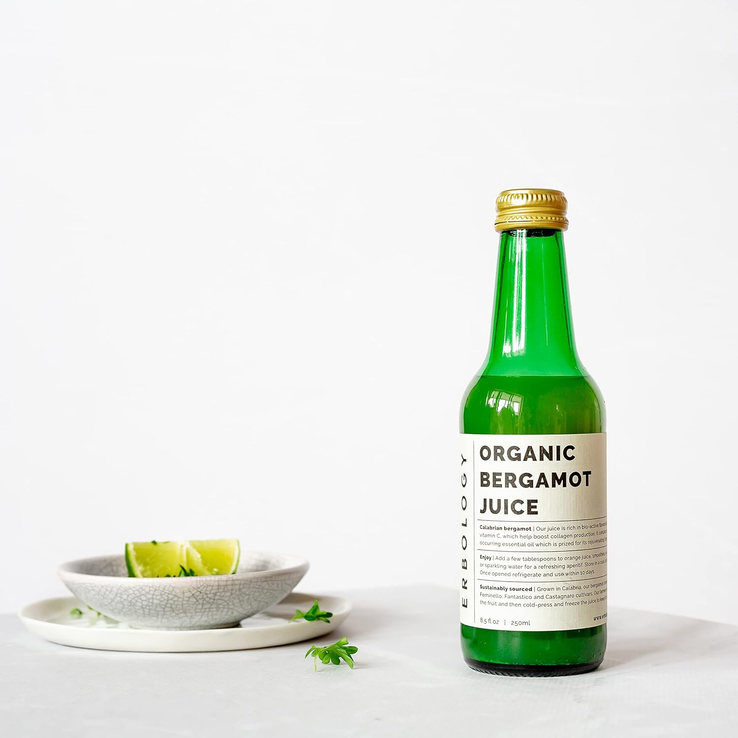 100% Organic Bergamot Juice - 250ml (Pack of 12) – Supports Collagen Production – Rich in Flavonoids – Undiluted, No Added Sugar – Non-GMO - görsel 8