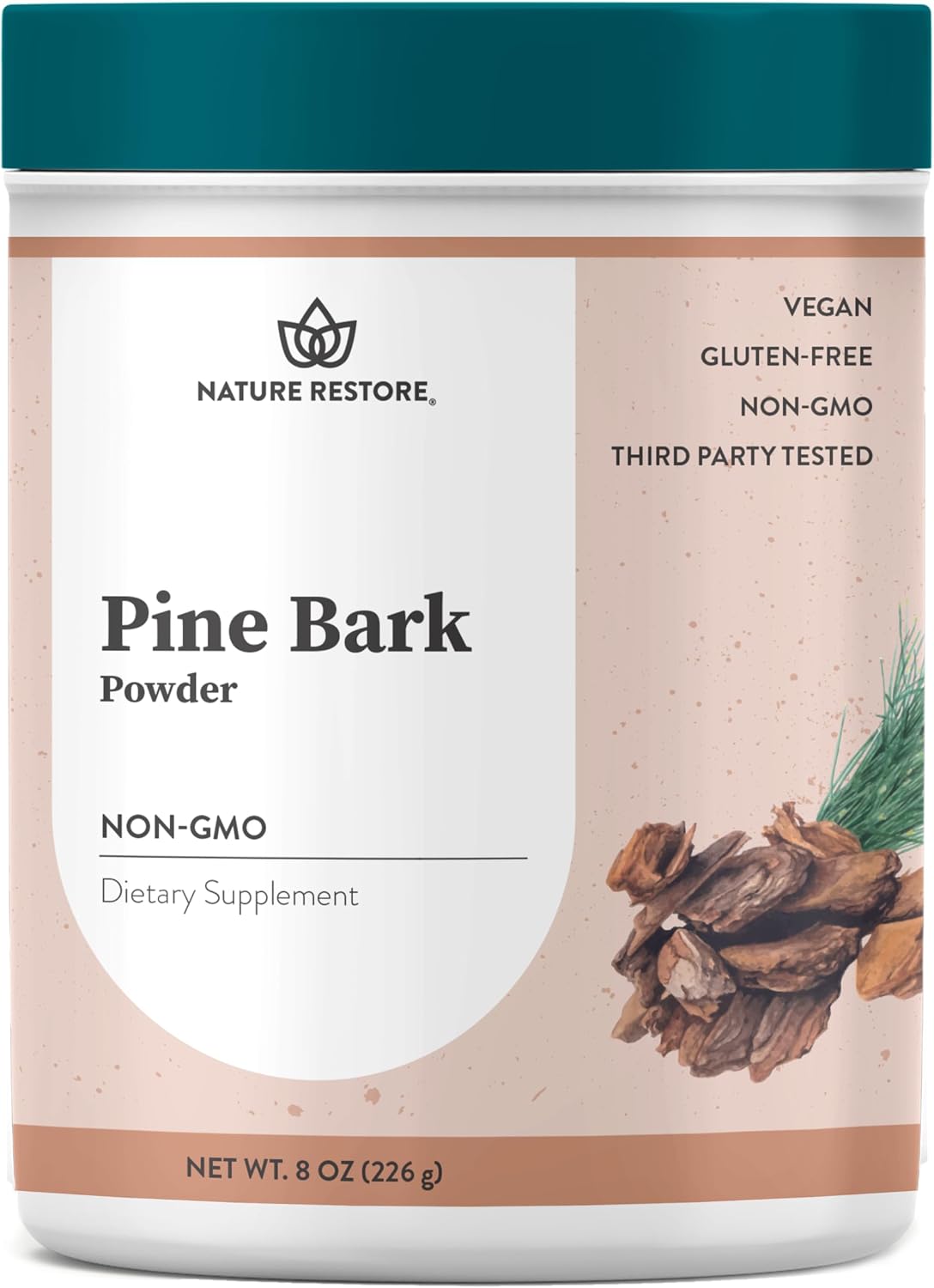 Nature Restore Pine Bark Extract Powder (226 g) - 95% Proanthocyanidins - görsel 1