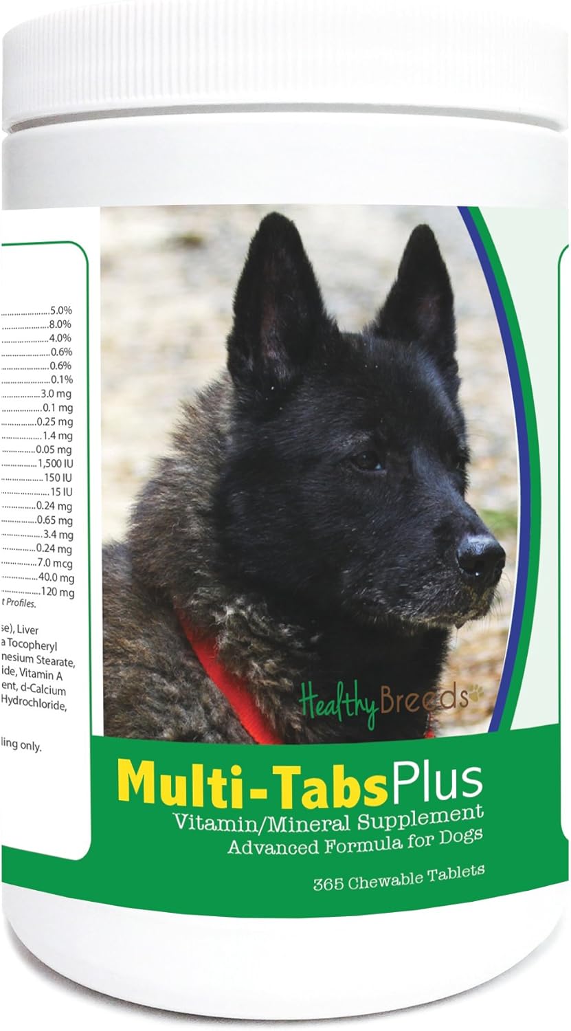 Healthy Breeds Norwegian Elkhound Multi-Tabs Plus Chewable Tablets 365 Count - görsel 1