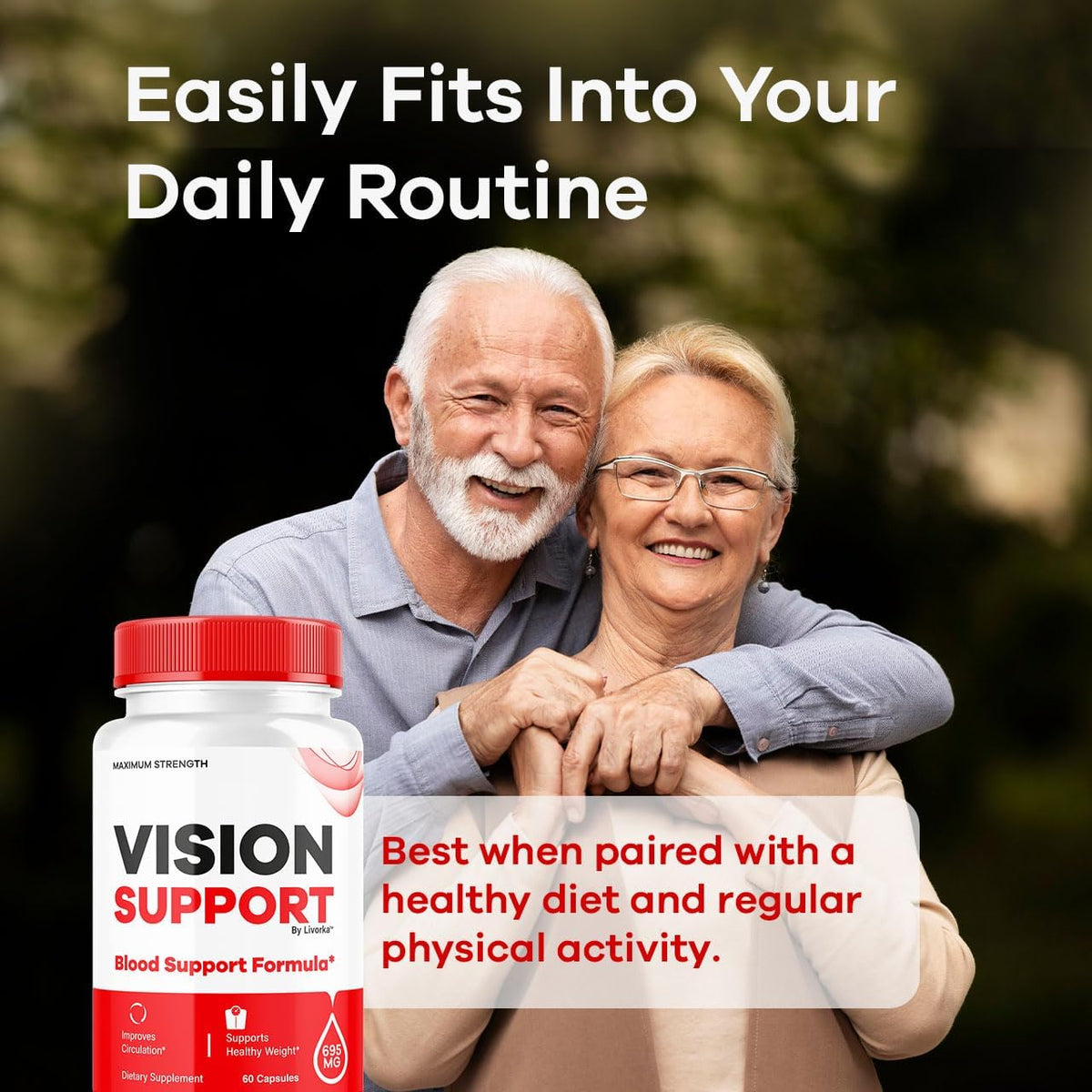 Vision Support Supplement, 60 Capsules - görsel 6