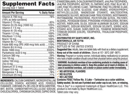 Members Mark Women's Daily Multivitamin (275 Tablets)