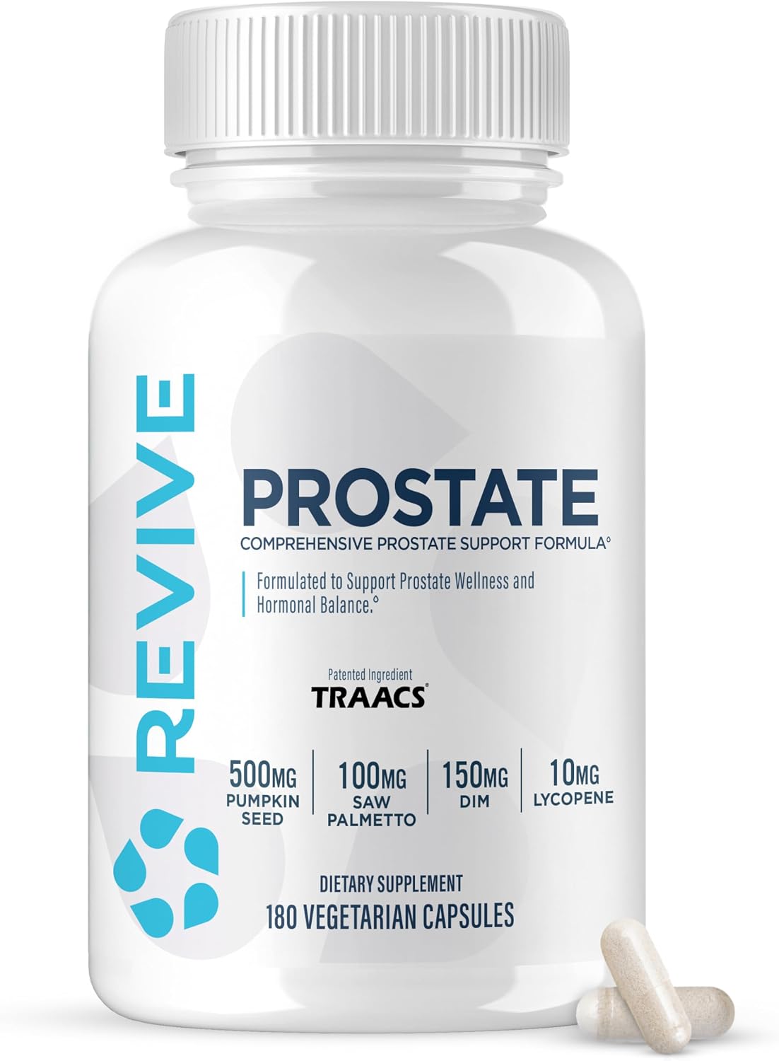 Revive MD Prostate Supplements for Men with Saw Palmetto and Beta-sitosterol - görsel 1