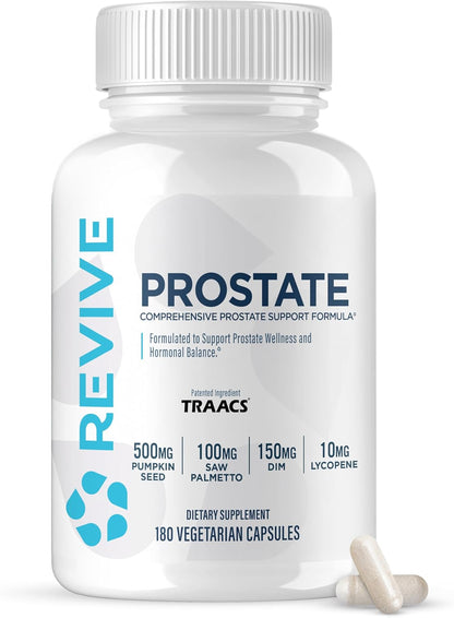 Revive MD Prostate Supplements for Men with Saw Palmetto and Beta-sitosterol