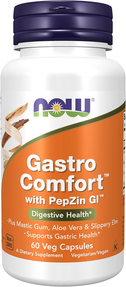 NOW Foods Gastro Comfort – 60 Veg Capsules