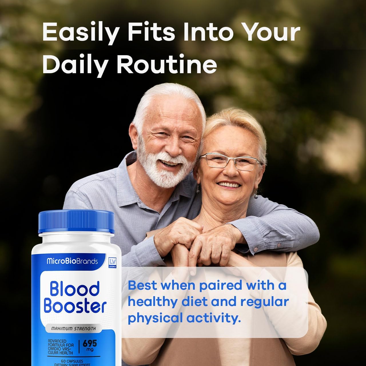 Microbio Capsules - Official Micro Bio Advanced Supplement Pills Blood Health Support Formula, All Natural Microbio for Overall Health & Wellbeing Reviews, 60 Capsules for 1 Month - görsel 6