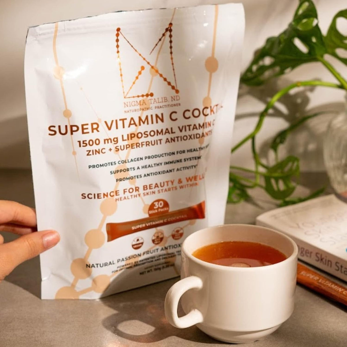 DR. NIGMA Super Vitamin C Cocktail Powder - Berry Flavour - 30 Servings - görsel 3