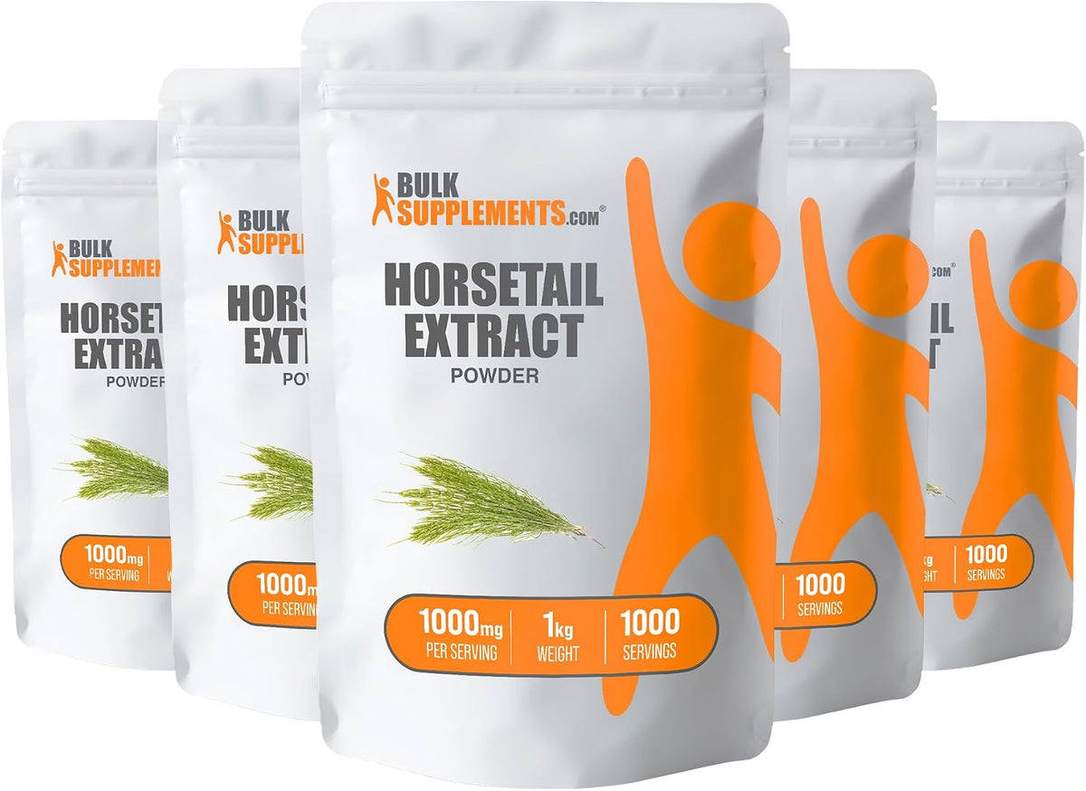 Horsetail Extract Powder (1000 mg per Serving, 5 kg) - BulkSupplements.com - görsel 1