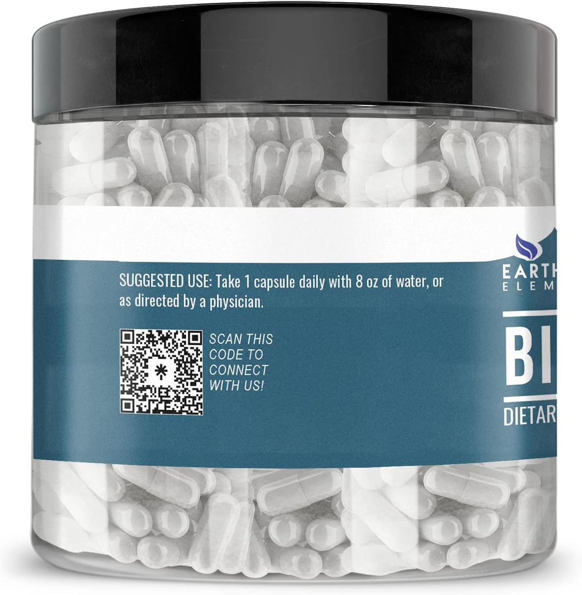 Earthborn Elements Bicarb Blend 200 Capsules, Pure & Undiluted, No Additives - görsel 2