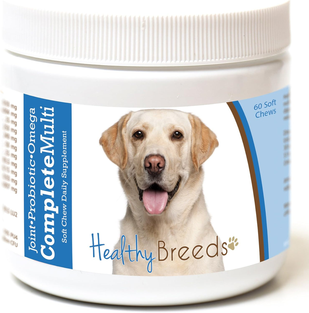 Healthy Breeds Labrador Retriever All in One Multivitamin Soft Chews 60 Count - görsel 1