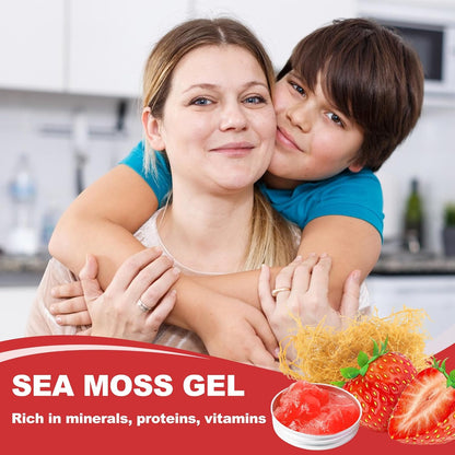 SumDIP Strawberry Sea Moss Gel, 28 oz (794 g)