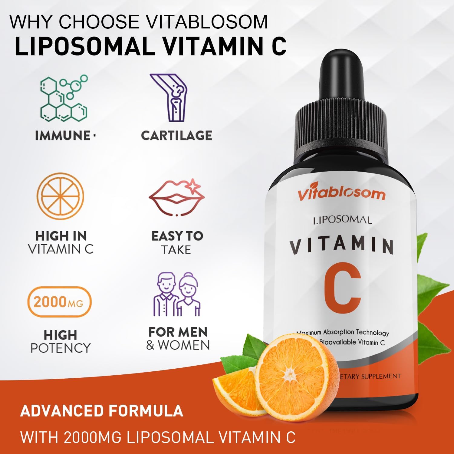 Vitablosom Liposomal Vitamin C 2000mg Liquid - görsel 6