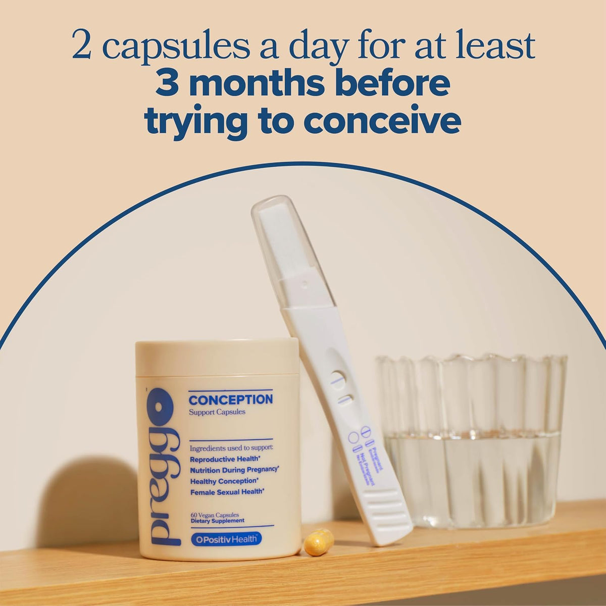 O Positiv Preggo Conception Support Capsules for Women - görsel 4