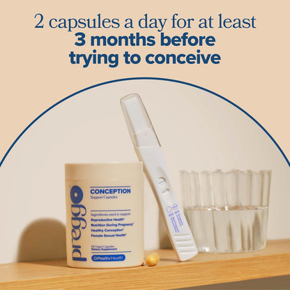 O Positiv Preggo Conception Support Capsules for Women