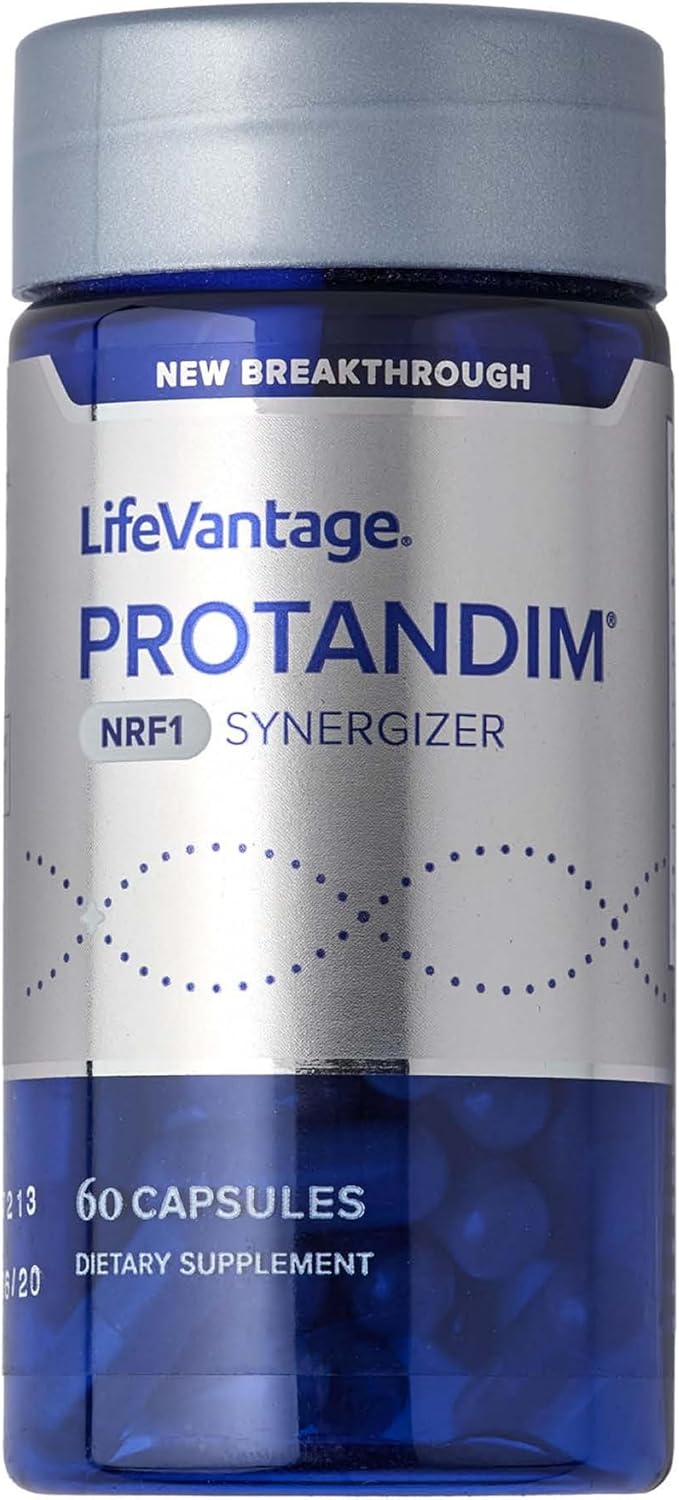 LifeVantage Protandim NRF1 Synergizer – NRF1 Activator for Cellular Health, Energy & Vitality, 60 Capsules - görsel 1