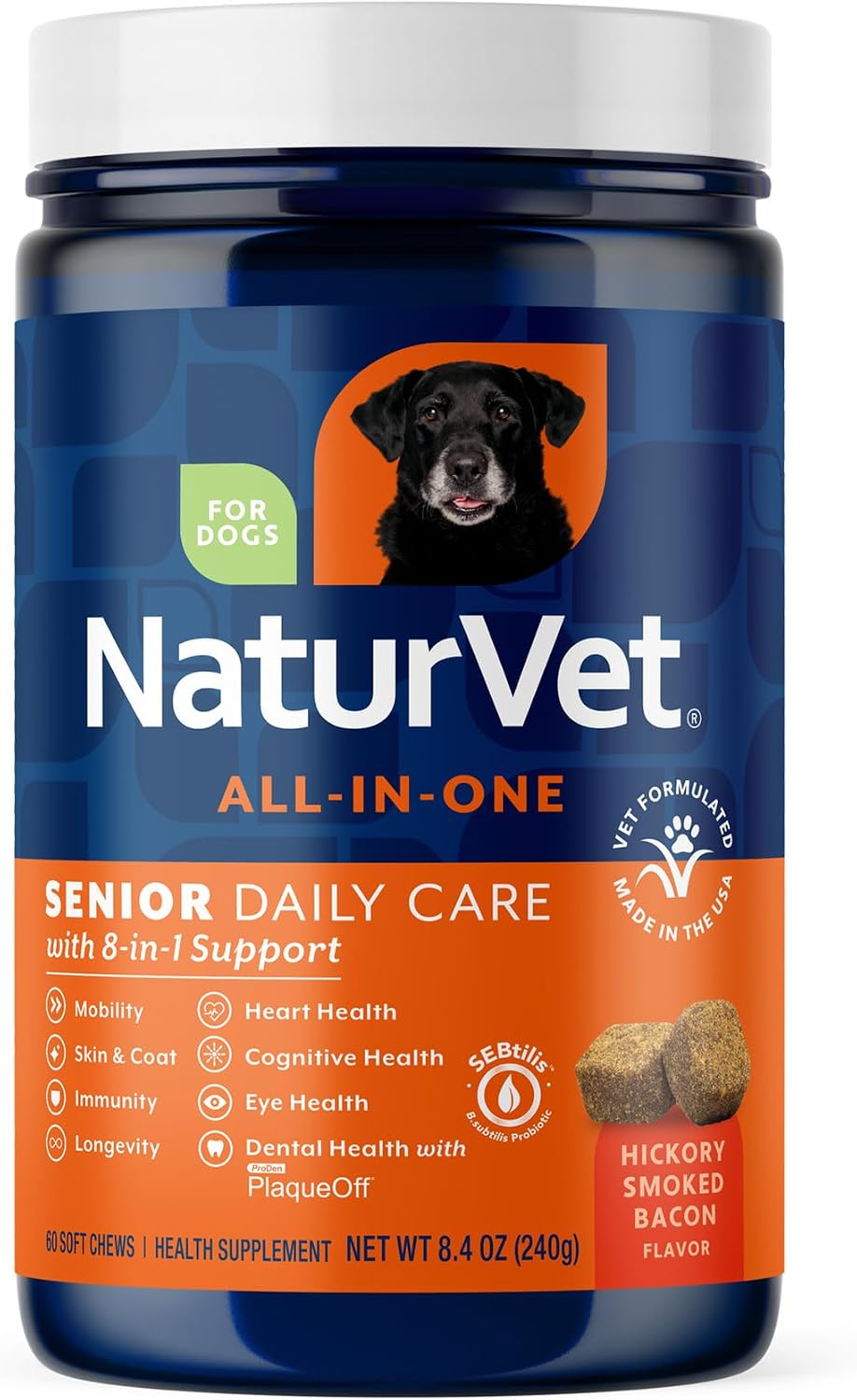 NaturVet All-in-One Dog Supplement – Joint Support, Digestion, Skin and Coat – Dog Multivitamin with Omega-3,6,9 – Wheat-Free Powder – 368 g - görsel 10