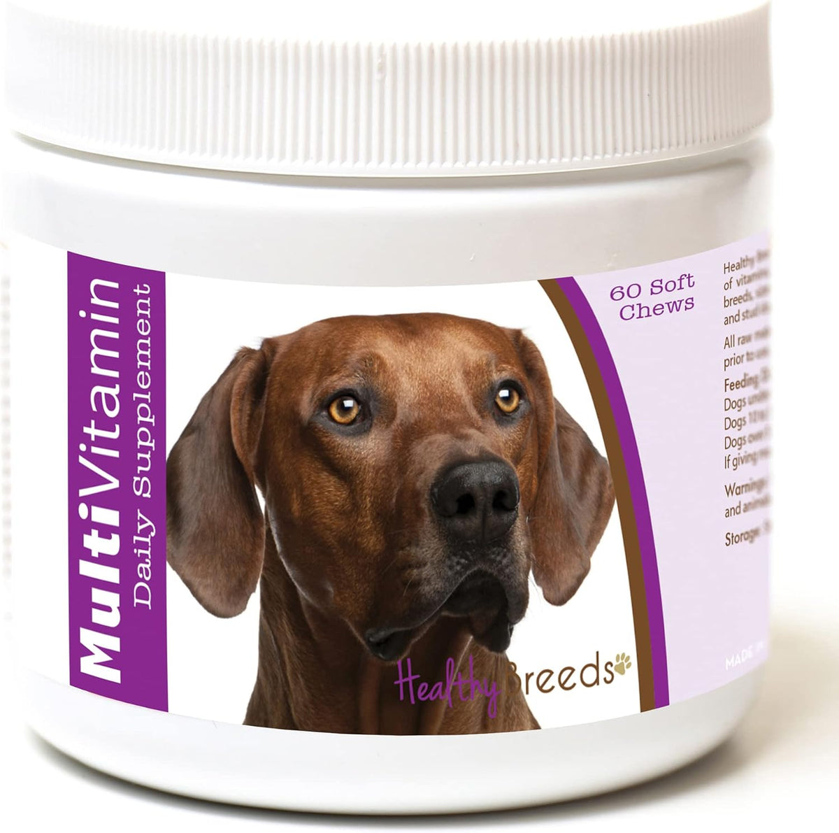 Healthy Breeds Rhodesian Ridgeback Multivitamin Soft Chews (60 Chews) - görsel 1