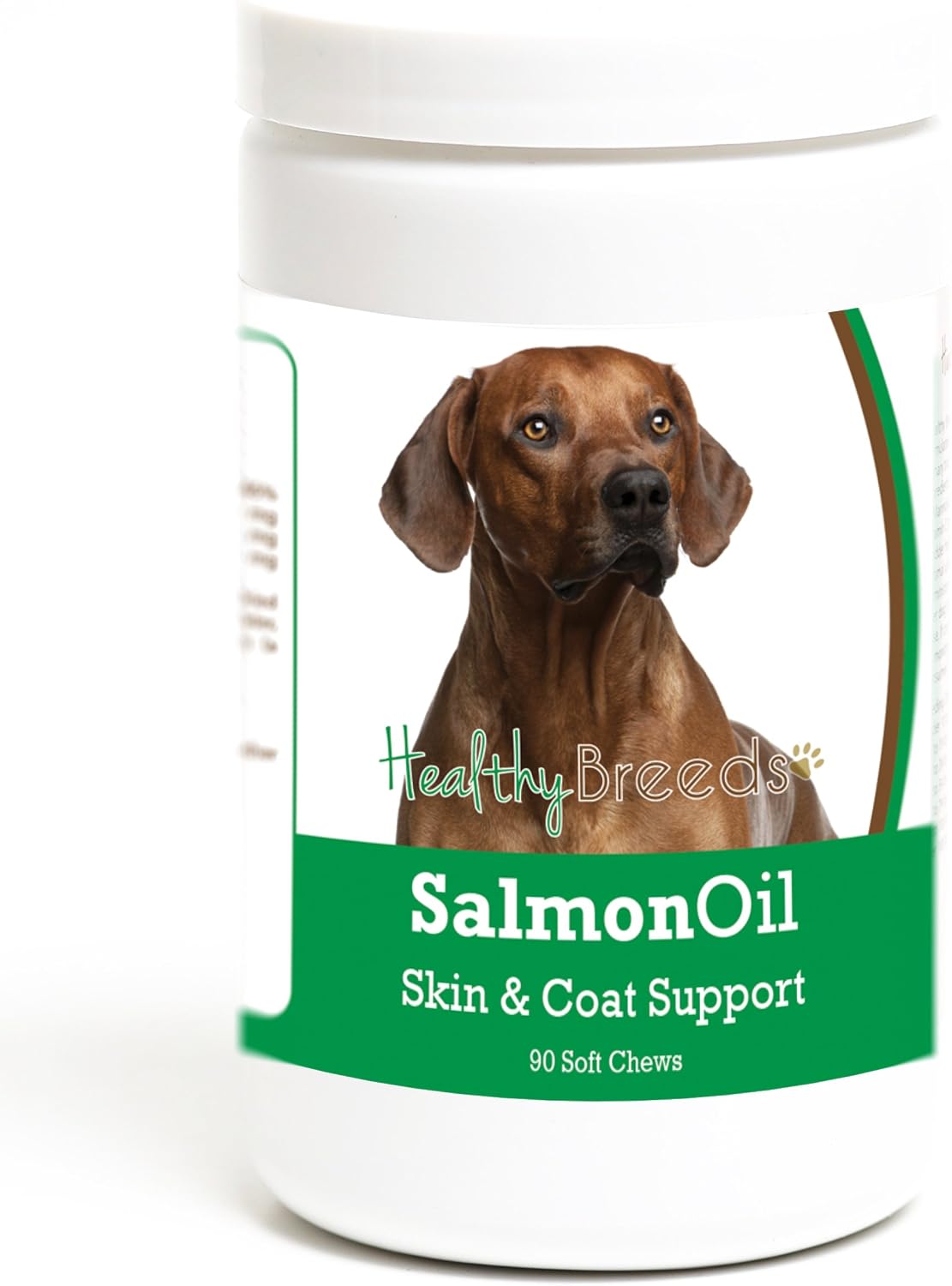 Healthy Breeds Rhodesian Ridgeback Salmon Oil Soft Chews - Omega-3 Supplement for Dogs, 90 Soft Chews - görsel 1