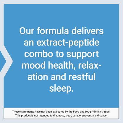 Life Extension Bioactive Milk Peptides - Sleep, Mood and Relaxation Support (30 Capsules)