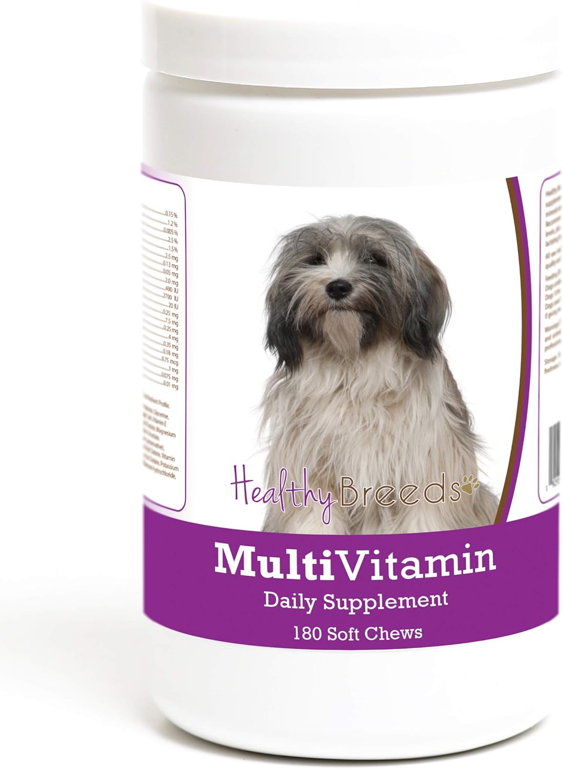 Healthy Breeds Tibetan Terrier Multivitamin Soft Chews for Dogs 180 Count - görsel 1