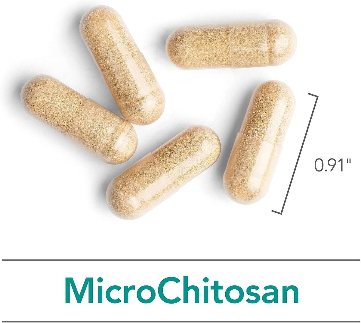Nutricology MicroChitosan - Chitosan Oligosaccharide Supplement - 60 Vegicaps - görsel 6