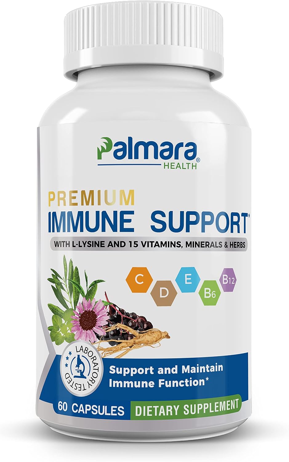 Palmara Health Premium Immune Support, 60 Capsules - görsel 1