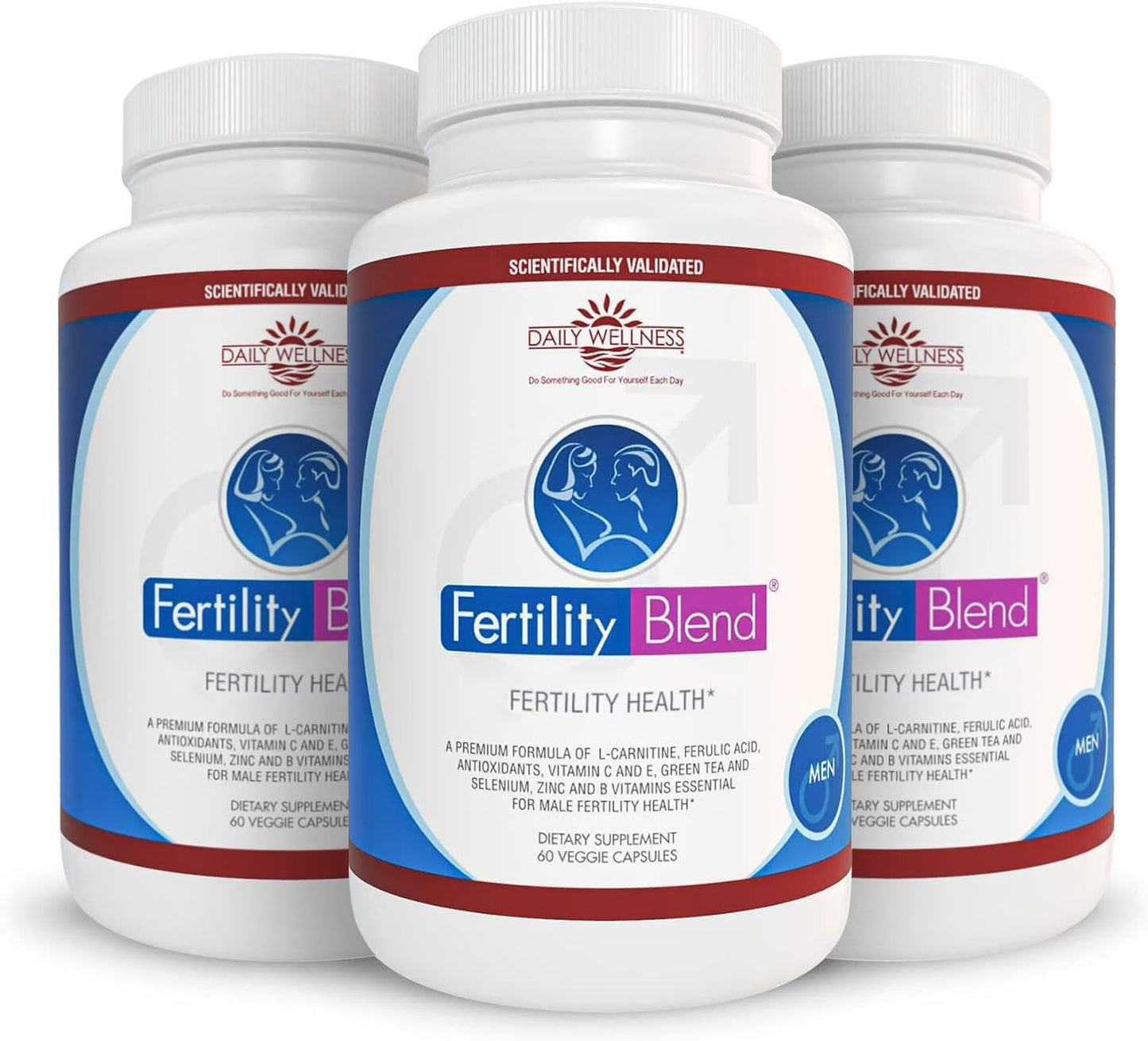 Daily Wellness for Men – Men's Wellness Supplement with Vitamins, Minerals & Antioxidants – 180 Capsules (3-Pack) - görsel 1